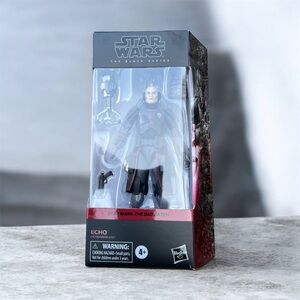 Star Wars The Black Series Echo Figure in Black and Gray